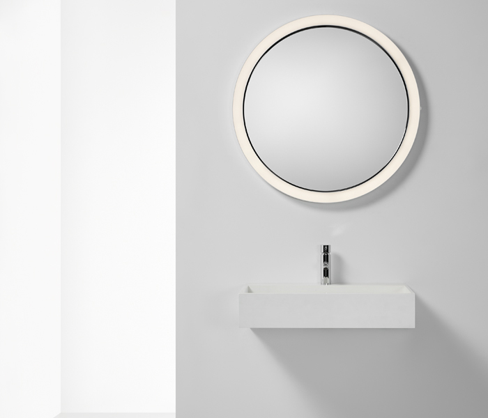 circular design wall light